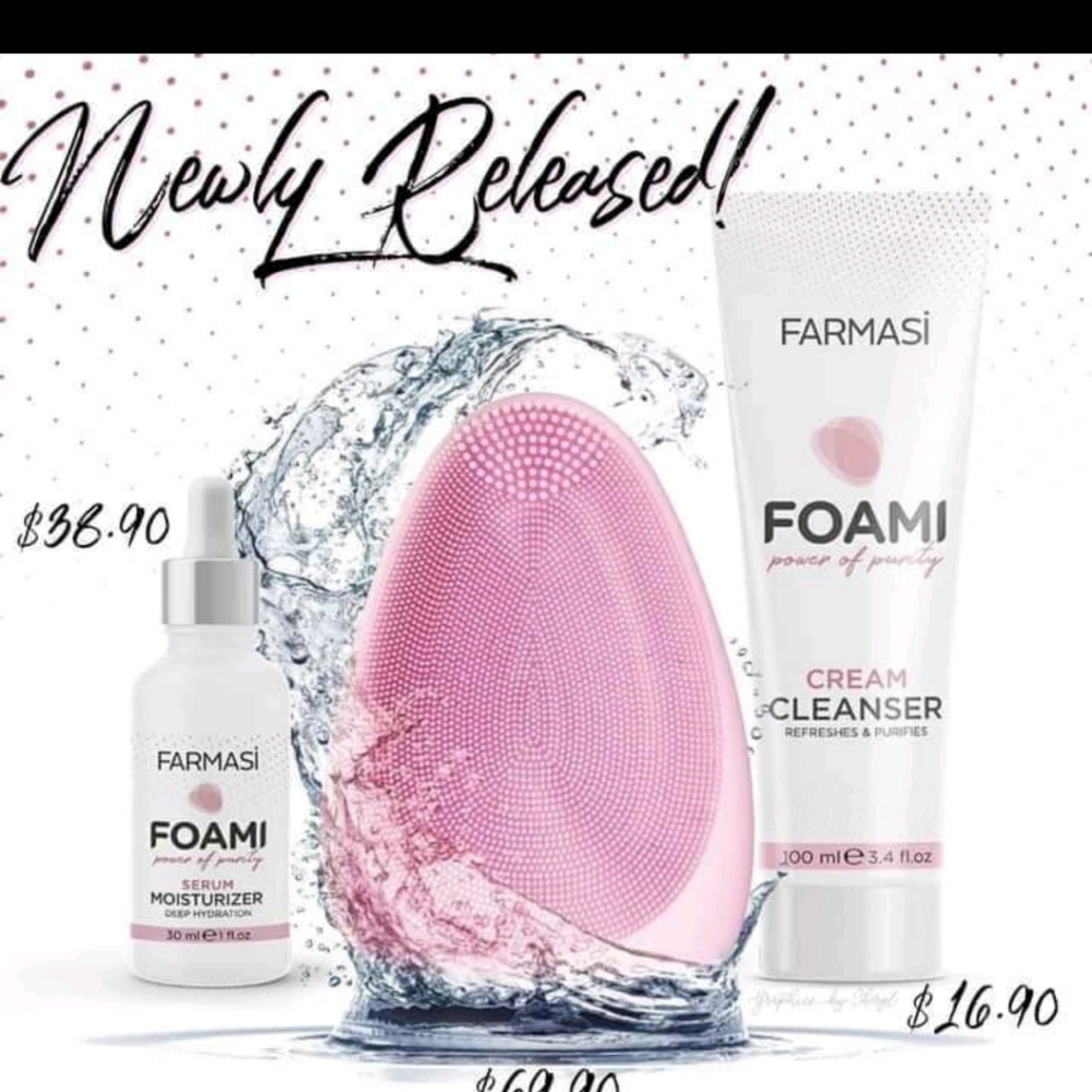 Our foami facial